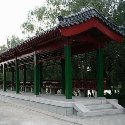 秦都區仿古長廊制作古建長廊制作