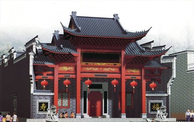 湖北中柱古建園林