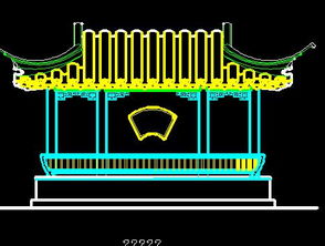 扇亭園林古建筑施工圖紙免費(fèi)下載 園林古建